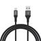 Dudao L3ST USB-A - USB-C 5A Cable 1.2m Braided - Black – kuva 5