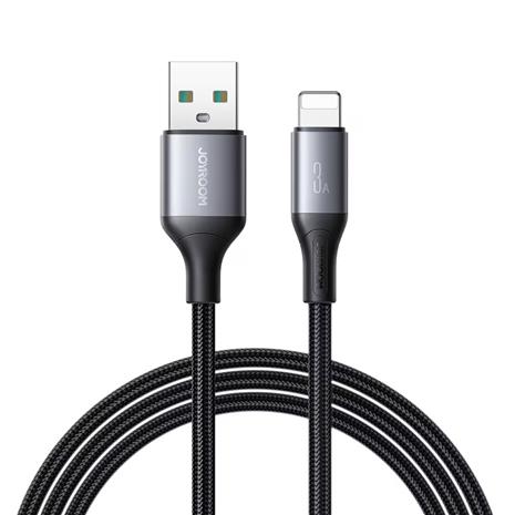 Joyroom S-A28 Flash Series 3A USB-A - Lightning cable 2m - black