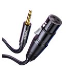 Ugreen 20763 audiokaapeli 1 m XLR 3.5mm Musta 20763
