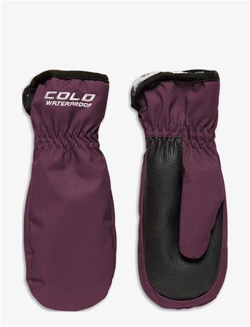 COLD Soft Shell Mitten Jr - AUBERGINE - 8-9