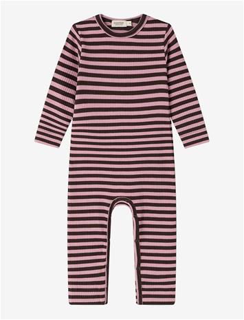 MARMAR COPENHAGEN Plain Rompy - HEATHER STRIPE - 62