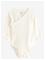 LINDEX Body Wrap Rib Solid - LIGHT DUSTY WHITE - 68 – kuva 2