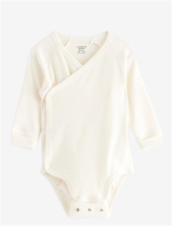 LINDEX Body Wrap Rib Solid - LIGHT DUSTY WHITE - 56