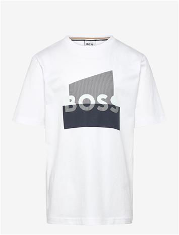 BOSS Short Sleeves Tee-Shirt - WHITE - 110
