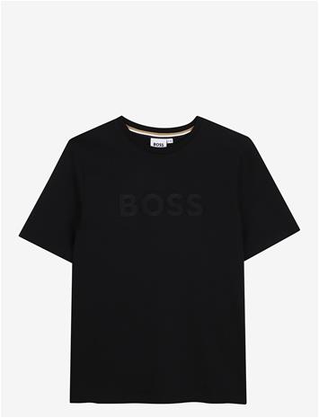 BOSS Short Sleeves Tee-Shirt - BLACK - 140