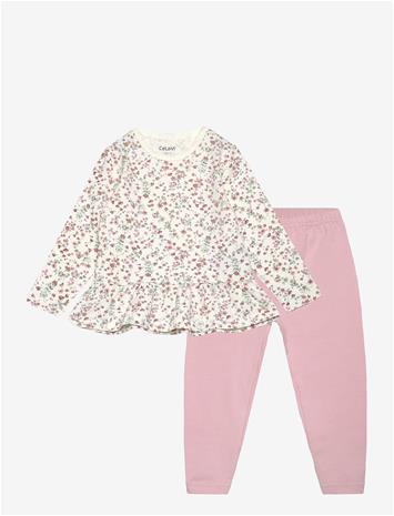 CELAVI Pyjamas W. Aop - BURNISHED LILAC - 140 – kuva 2/2