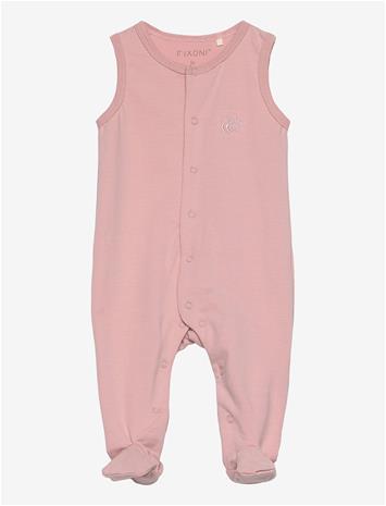 FIXONI Romper W.feet - Solid - PALE MAUVE - 44 – kuva 2/2