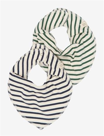 PETIT PIAO Ppsky Bib 2-Pack - NAVY BLAZER STRIPED - One Size – kuva 2/2