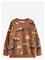 LINDEX Sweatshirt With Brushed Inside - BROWN - 98 – kuva 3
