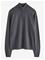 LINDEX Sweater Fineknit Halfzip - DARK GREY - 128 – kuva 2