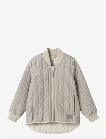 MARMAR COPENHAGEN Orry Jacket - DARK BROWN STRIPE - 122