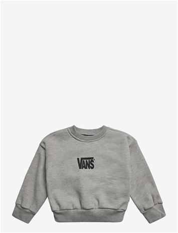 VANS Stretch Logo Crew - CEMENT HEATHER - 98