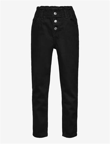 MANGO Paperbag Jeans - OPEN GREY - 140