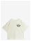 MINI RODINI E.t Emb Ss Tee - OFF-WHITE - 80/86 – kuva 2