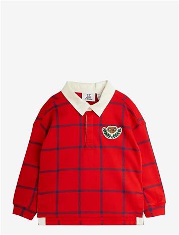 MINI RODINI E.t Patch Rugby Shirt - RED - 80/86
