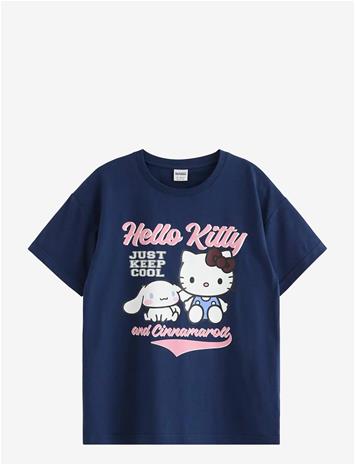 LINDEX Hello Kitty T-Shirt - DARK BLUE - 170 – kuva 2/2