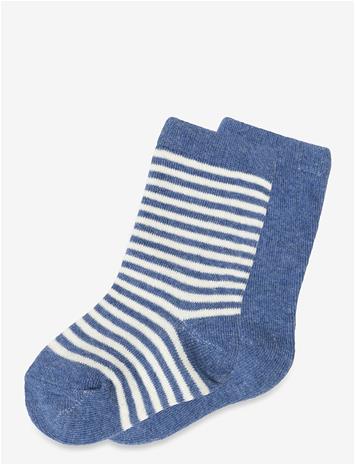 MANGO 2 Pack Mixed Socks - MEDIUM BLUE - 104