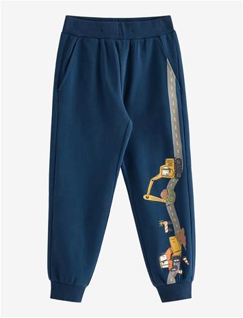 LINDEX Joggers With Brushed Inside - DARK BLUE - 116