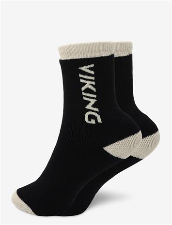 VIKING Play Wool Thermo Socks - BLACK - 31/33