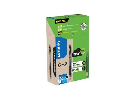 Pilot G-2 GREEN PACK 00002