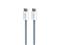 Puro Fabrik 60W USB-C - USB-C Cable 1.5m - Blue – kuva 3