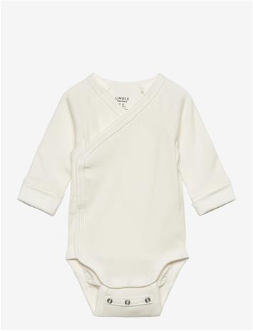 LINDEX Body Wrap Rib Solid - LIGHT DUSTY WHITE - 44