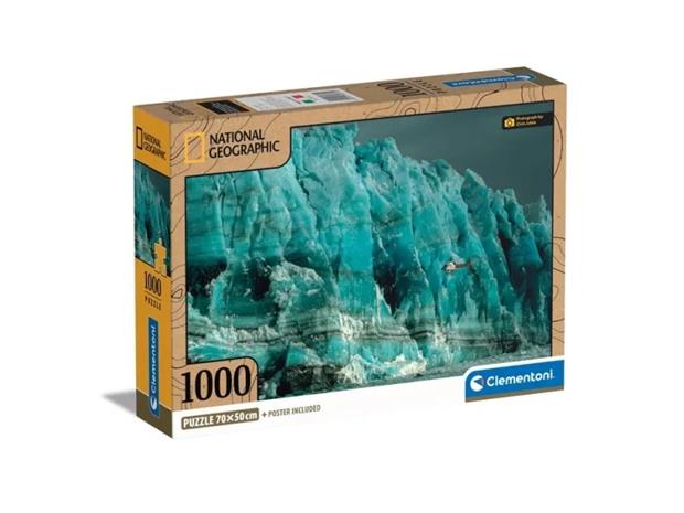 CLEMENTONI puzzle Hubbard Glacier, 1000pcs., 39731