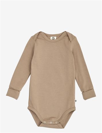 MÜSLI Cozy Me L/S Body - WALNUT - 74