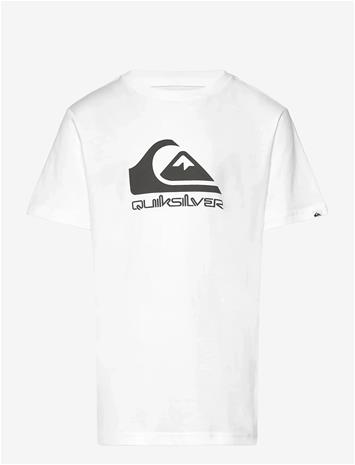QUIKSILVER Ev Comp Logo Ss Youth - WHITE - 14