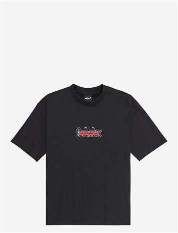 QUIKSILVER Mercury Double Up Ss Tee Yth - BLACK - 12