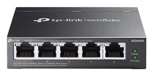 TP-Link ES205GP, kytkin – kuva 6/6