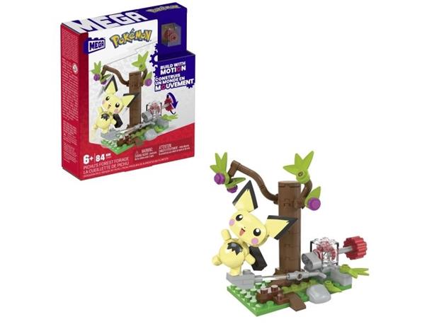 Pokemon: Mega Construx - Pichu's Forest Forage GADGET