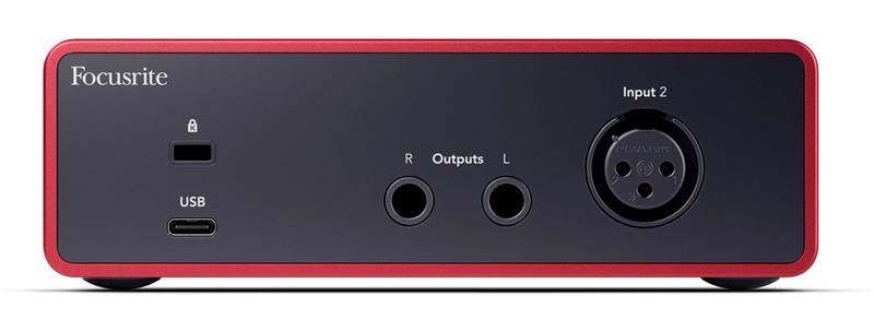 Focusrite Scarlett Solo 4th Gen USB Audio Interface