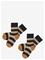 FUB 2-Pack Two-Tone Stripe Socks - DARK NAVY - 19/21 – kuva 2