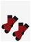 FUB 2-Pack Classic Stripe Socks - DARK NAVY /SIGNAL RED - 19/21 – kuva 2