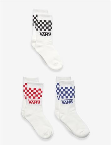 VANS Classic Check Crew - WHITE - XS