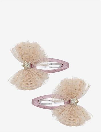 MIMI & LULA 2 Clic Clacs - Large Tutu Bow - MULTI - One Size