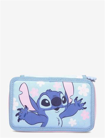 LILO & STITCH Stitch, Filled Double Pencil Case - BLUE - One Size