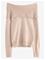 LINDEX Sweater Knitted Fold Down - BEIGE MELANGE - 128 – kuva 2