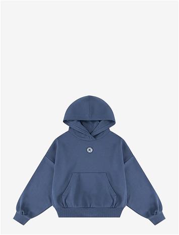CONVERSE Po-Pull-Over Hoody - SLACKER BLUE - 155/159