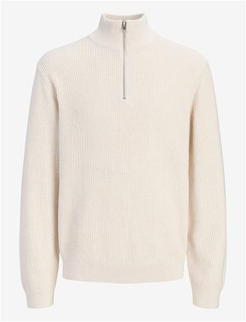 JACK & JONES Jprblaconnor Knit Half Zip Jnr - ANCIENT SCROLL - 164