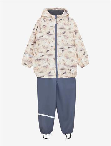CELAVI Rainwear Set - Aop - FLINT STONE - 70