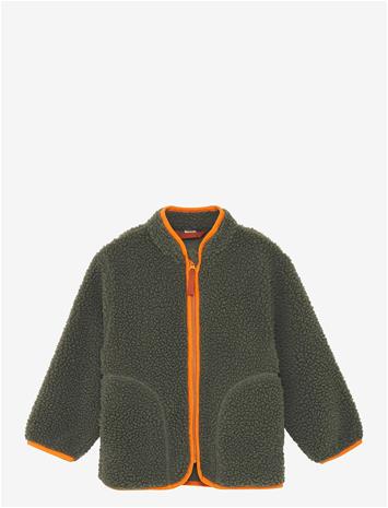 CELAVI Boys Teddy Fleece Jacket - MULLED BASIL - 110 – kuva 2/2