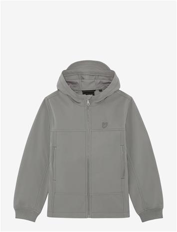 LYLE & SCOTT Tonal Eagle Softshell Jacket - X852 SHARKSKIN - 15-16