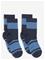 FUB 2-Pack Colour Block Striped Socks - DEEP INDIGO - 19/21 – kuva 2