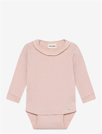MINYMO Body Ls Rib - PEACH WHIP - 80