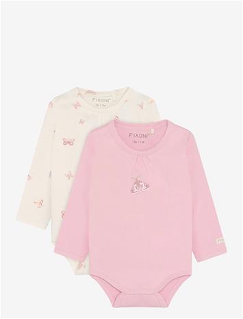 FIXONI Body Ls 2-Pack - BLEACHED MAUVE - 62