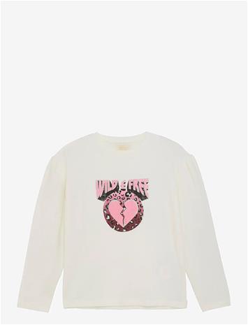 CREAMIE T-Shirt Ls - CLOUD - 110