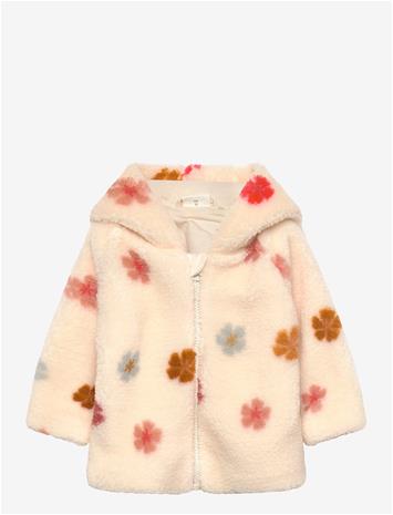 MINYMO Jacket Teddy W. Lining - SANDSHELL - 74