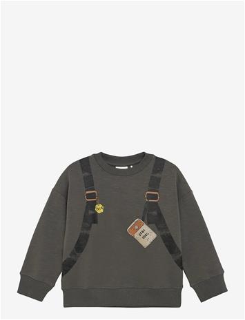 MINYMO Sweatshirt Ls - DARK GULL GREY - 104